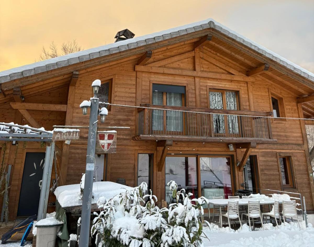 Chalet Les Vagnys - Lac Des Vernays La Riviere-Enverse 外观 照片
